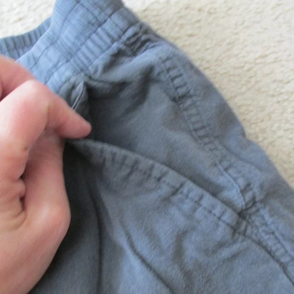 Old Navy Pull On Bermuda Shorts Youth Boys Small SP Dark Gray Elastic‎ Pockets